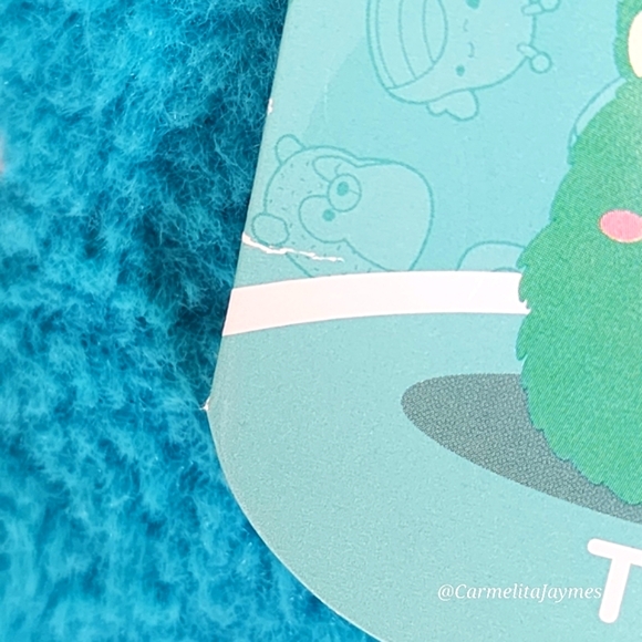 TIM 🦙 Blue Alpaca FuzzAMallow Original Squishmallow by Kelly Toy ☆ NWT ☆ - Picture 7 of 10